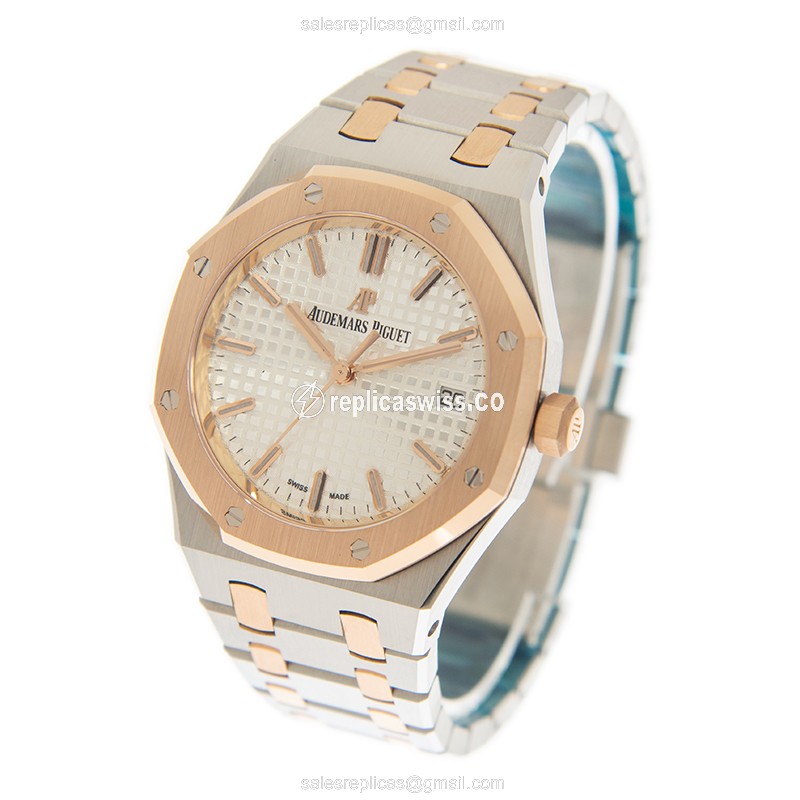 Audemars Piguet 77350SR.OO.1261SR.01 ROYAL OAK Automatic 18kt Rose Gold & Steel
