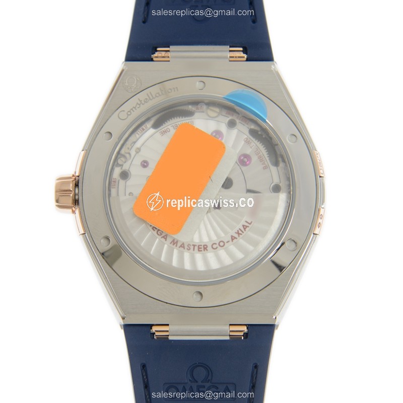 Omega 131.23.41.21.03.001 CONSTELLATION Automatic 18kt Rose Gold & Steel