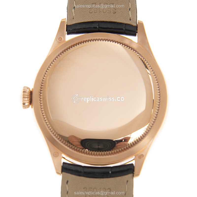 Rolex 50705RBR CELLINI SERIES Automatic 18kt Rose Gold & Diamonds