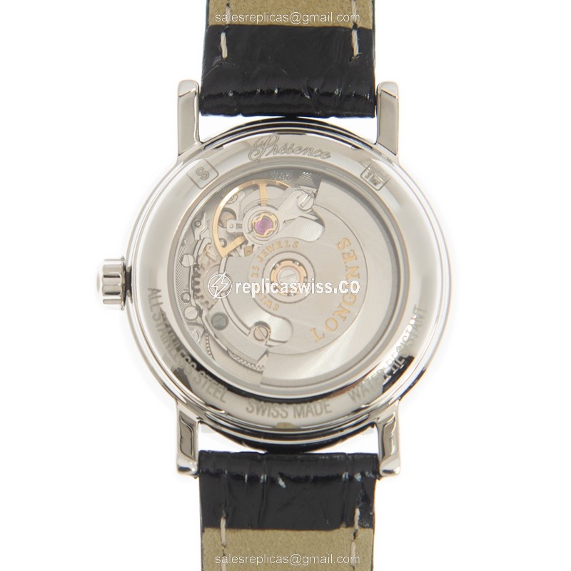 Longines L4.321.4.11.2 PRESENCE Automatic Stainless Steel