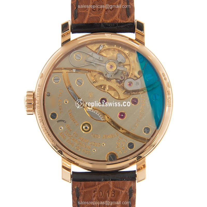 Chopard 161963-5001 L.U.C Manual Wind 18kt Rose Gold