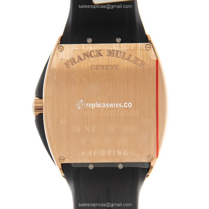 Franck Muller V 45 SC DT YACHTING (5N.BL) VANGUARD Automatic 18kt Rose Gold
