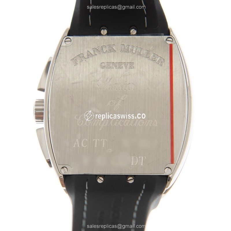 Franck Muller V 41 CC DT(AC.TT) VANGUARD Automatic Stainless Steel