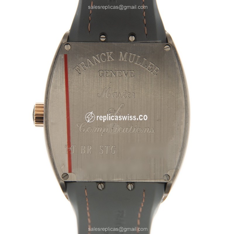 Franck Muller V 41 SC DT TT BR STG VANGUARD Automatic Stainless Steel