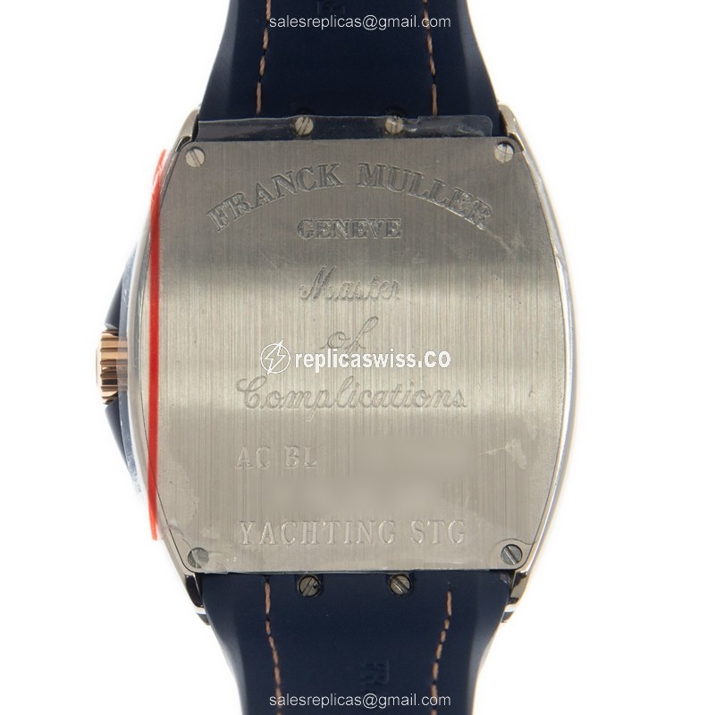 Franck Muller V 41 SC DT YACHTING STG (AC.BL) VANGUARD Automatic Stainless Steel