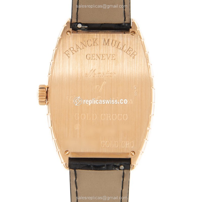 Franck Muller 7880 B SC GOLD CRO (5N) CINTREE CURVEX Automatic 18kt Rose Gold