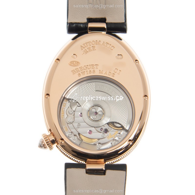 Breguet 8918BR/58/964/D00D/3L REINE DE NAPLES Automatic 18kt Rose Gold