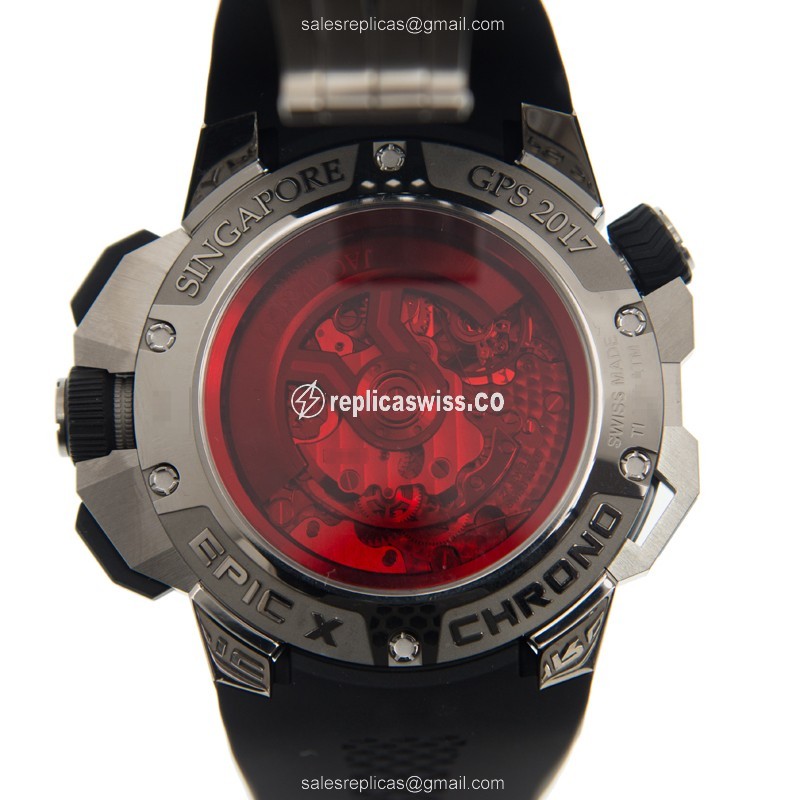 Jacob & Co 311.20.SB.RT.A HA4D EPIC X CHRONO Automatic Stainless Steel