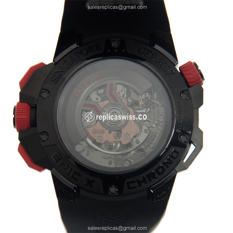 Jacob & Co 313.21.SB.BU.B HA4D EPIC X CHRONO Automatic Stainless Steel