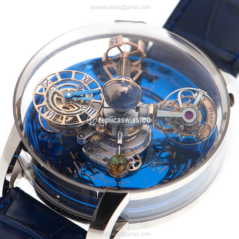 Jacob & Co AT110.30.AA.SD.A FL4D ASTRONOMIA Manual Wind Stainless Steel