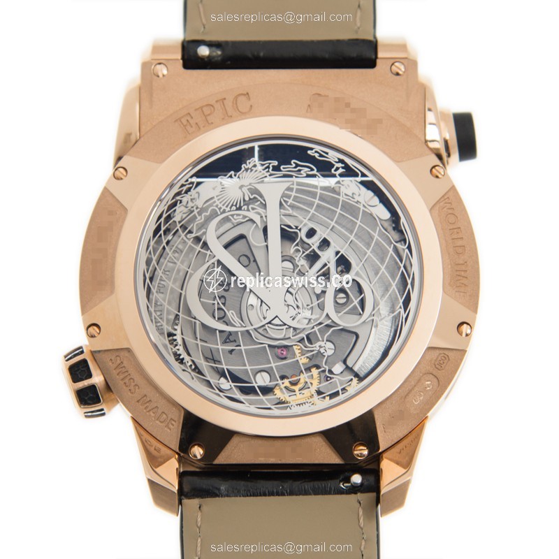 Jacob & Co ES101.40.NS.LR.A EPIC SF24 Automatic 18kt Rose Gold