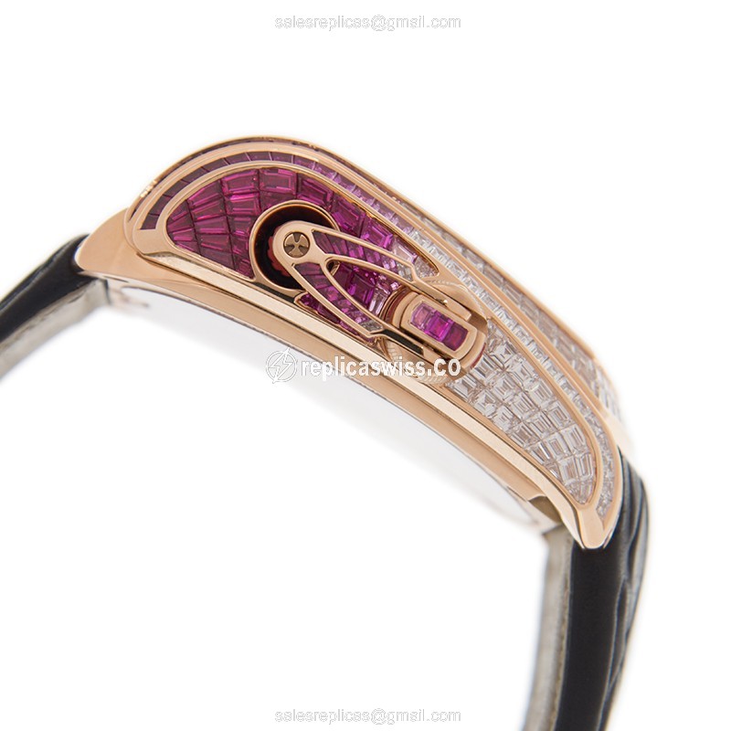 Jacob & Co TT800.40.BR.AA.AWA4S TWIN TURBO Manual Wind 18kt Rose Gold & Diamonds