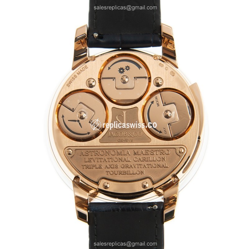 Jacob & Co AM500.40.AC.SD.CGE4S ASTRONOMIA Manual Wind 18kt Rose Gold