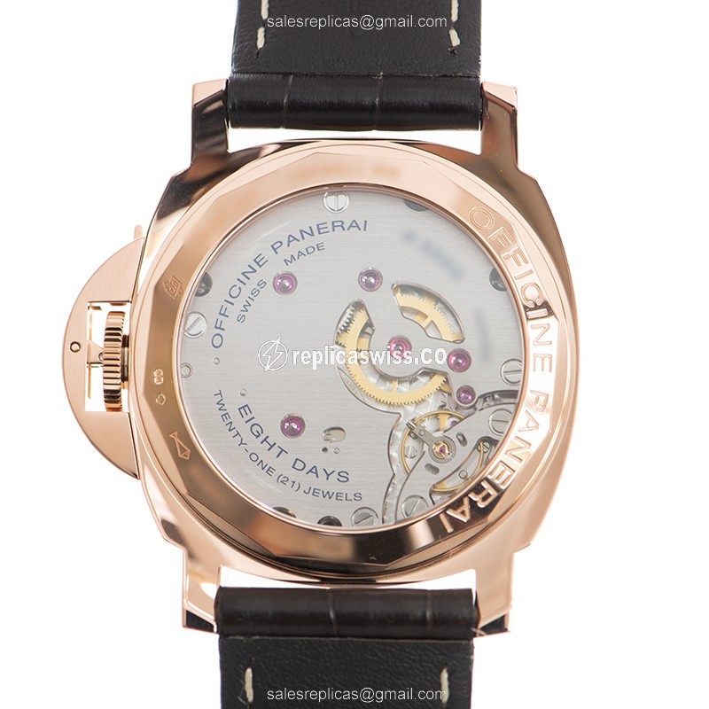 Panerai PAM00511 LUMINOR MARINA Manual Wind 18kt Rose Gold