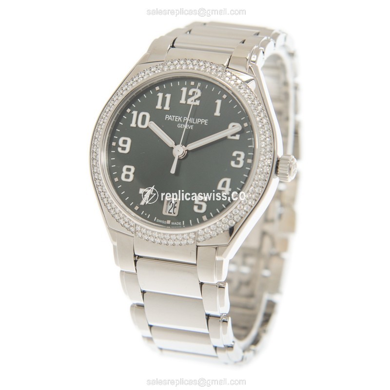 Patek Philippe 7300/1200A-011 TWENTY-4 Automatic Stainless Steel & Diamonds