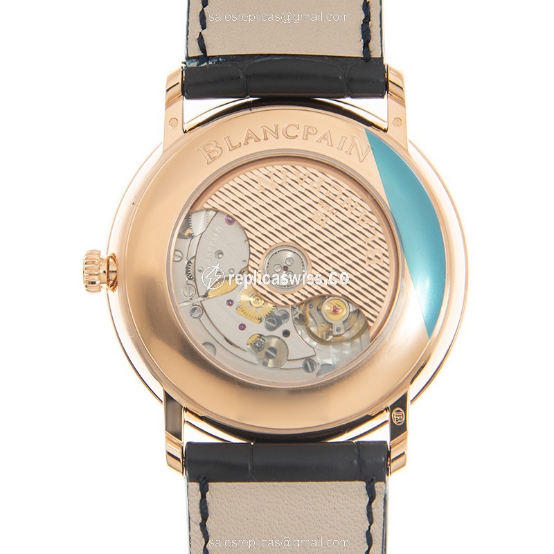 Blancpain 6651-3640-55B CLASSIC Manual Wind 18kt Rose Gold