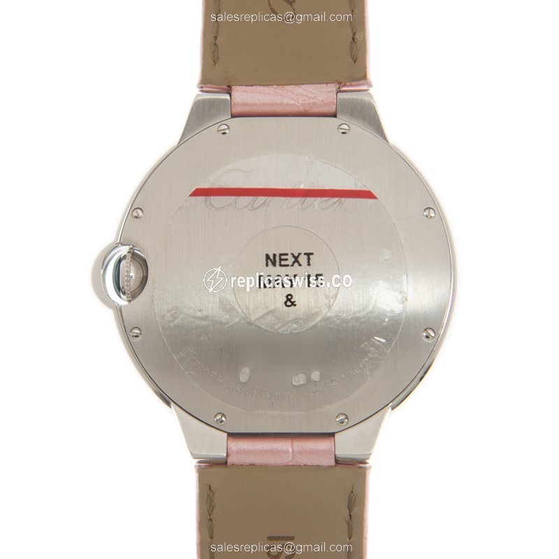 Cartier WE900951 BALLON BLEU Automatic 18kt White Gold & Diamond