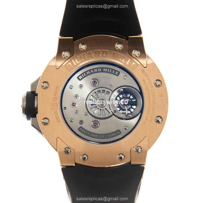 Richard Mille RM58-01 MEN Manual Wind 18kt Rose Gold & Titanium