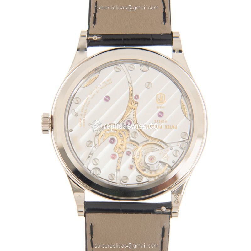 Patek Philippe 6119G-001 CALATRAVA Manual Wind 18kt White Gold
