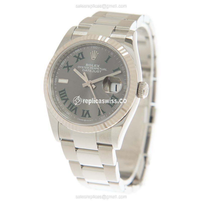Rolex 126234-0046 DATEJUST Automatic 18kt White Gold & Steel