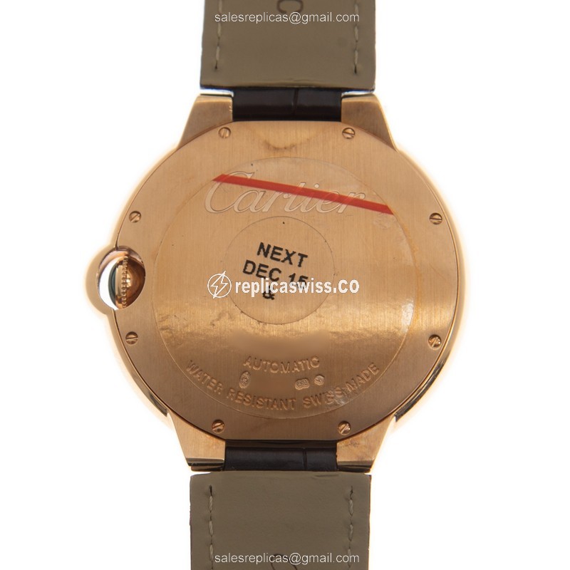 Cartier W6920037 BALLON BLEU Automatic 18kt Rose Gold