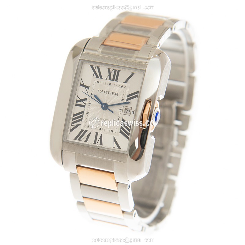 Cartier W5310037 TANK Automatic Stainless Steel