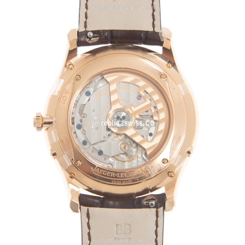 Jaeger-Lecoultre Q1362502 MASTER ULTRA THIN Automatic 18kt Rose Gold & Diamonds