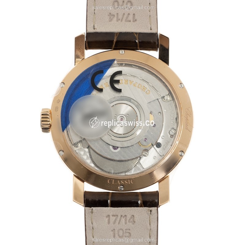 Chopard 134200-5003 CLASSIQUE Automatic 18kt Rose Gold & Diamonds
