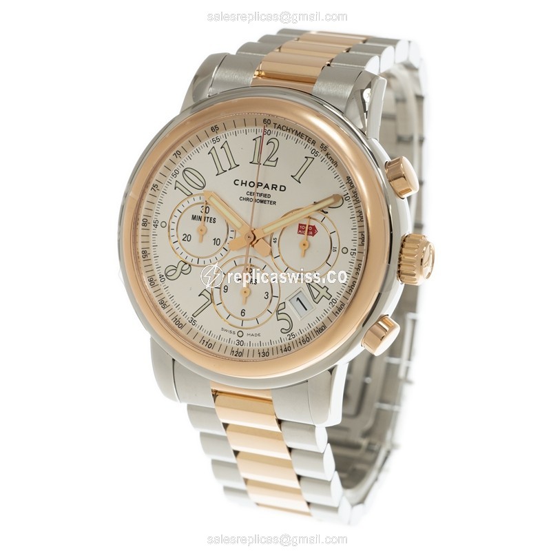 Chopard 158511-6001 MILLE MIGLIA GT XL Automatic 18kt Rose Gold & Steel
