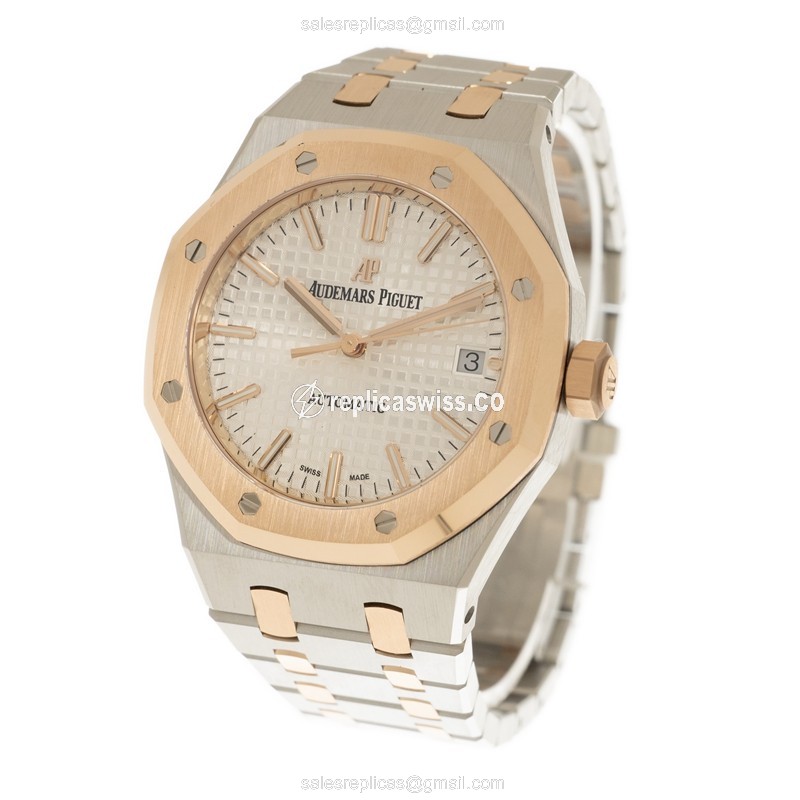 Audemars Piguet 15450SR.OO.1256SR.01 ROYAL OAK Automatic 18kt Rose Gold & Steel