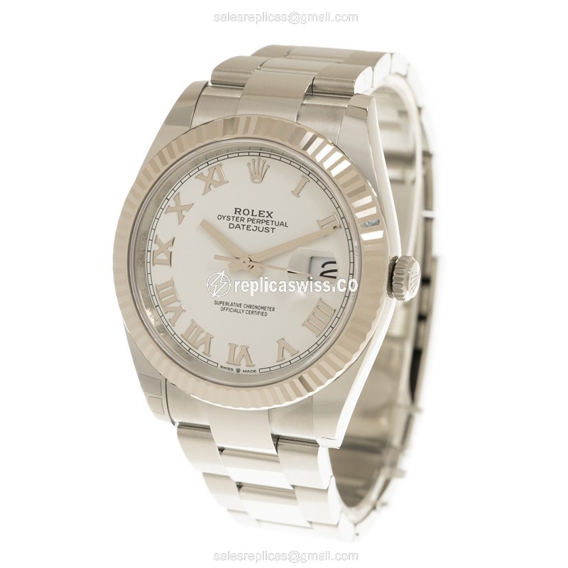 Rolex 126334-0023 DATEJUST Automatic 18kt White Gold & Steel