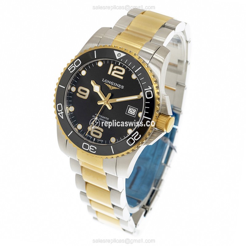 Longines L3.781.3.56.7 CONQUEST Automatic Ceramic & Steel