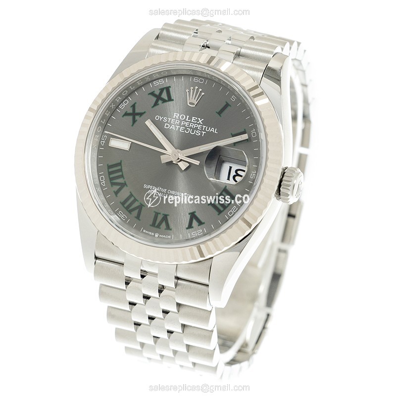 Rolex 126234-0045 DATEJUST Automatic 18kt White Gold & Steel