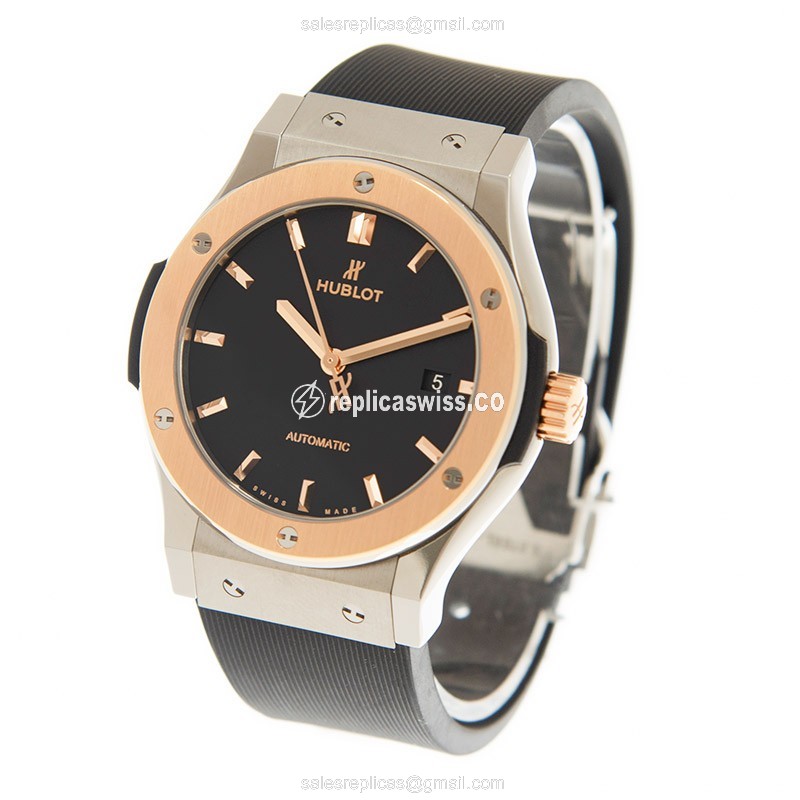 Hublot 542.NO.1181.RX CLASSIC FUSION Automatic 18kt Rose Gold & Titanium