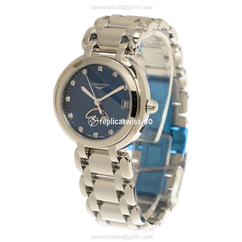 Longines L8.115.4.98.6 PRIMA LUNA Quartz Stainless Steel