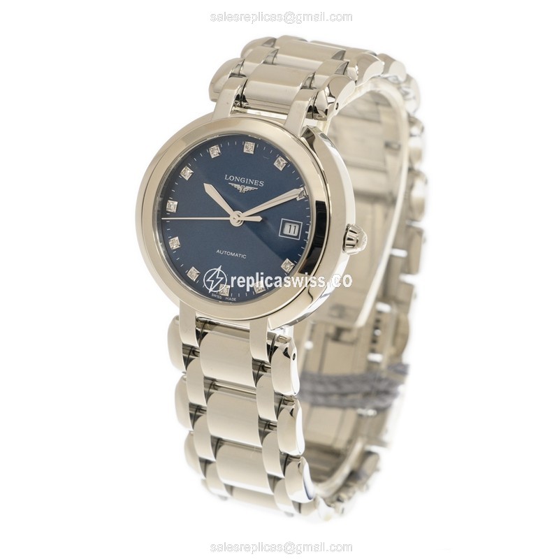 Longines L8.113.4.98.6 PRIMA LUNA Automatic Stainless Steel
