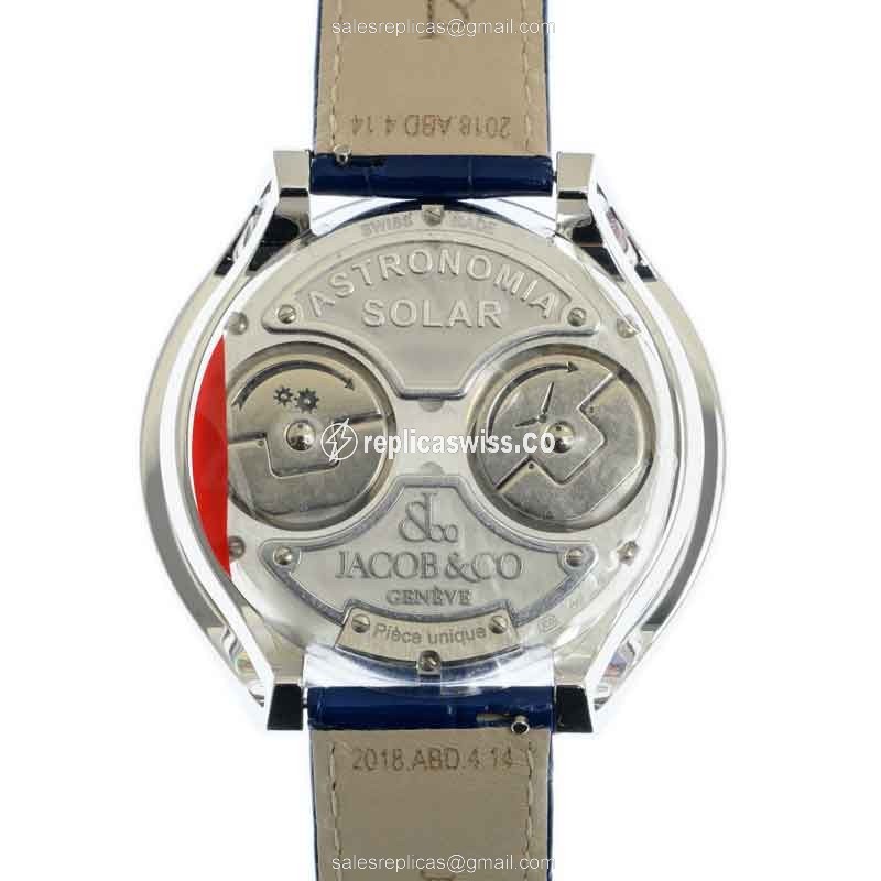 Jacob & Co AS800.30.BD.UC.ABALA ASTRONOMIA SOLAR Manual Wind 18kt White Gold & Diamond