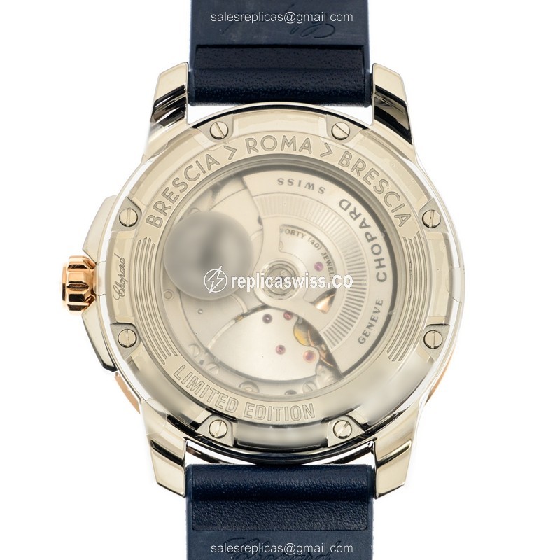 Chopard 168566-6002 MILLE MIGLIA GT XL Automatic 18kt Rose Gold & Steel