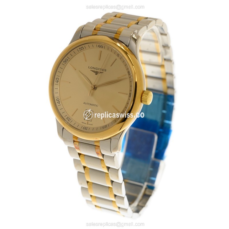 Longines L2.628.5.32.7 MASTER Automatic 18kt Gold & Steel