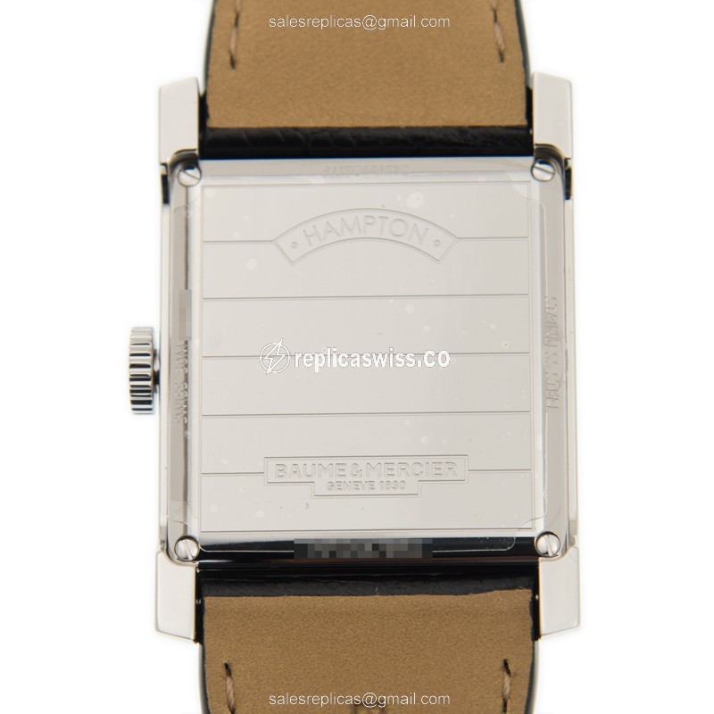 Baume & Mercier M0A10027 HAMPTON Quartz Stainless Steel