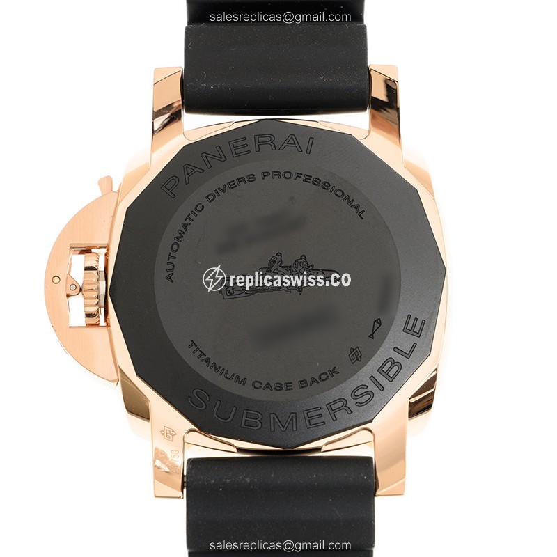 Panerai PAM01164 DIVERS Automatic 18kt Rose Gold & Ceramic