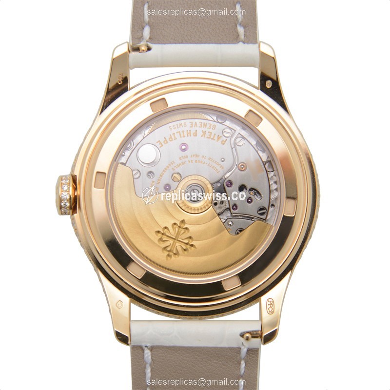 Patek Philippe 4937R-001 COMPLICATIONS Automatic 18kt Rose Gold & Diamonds