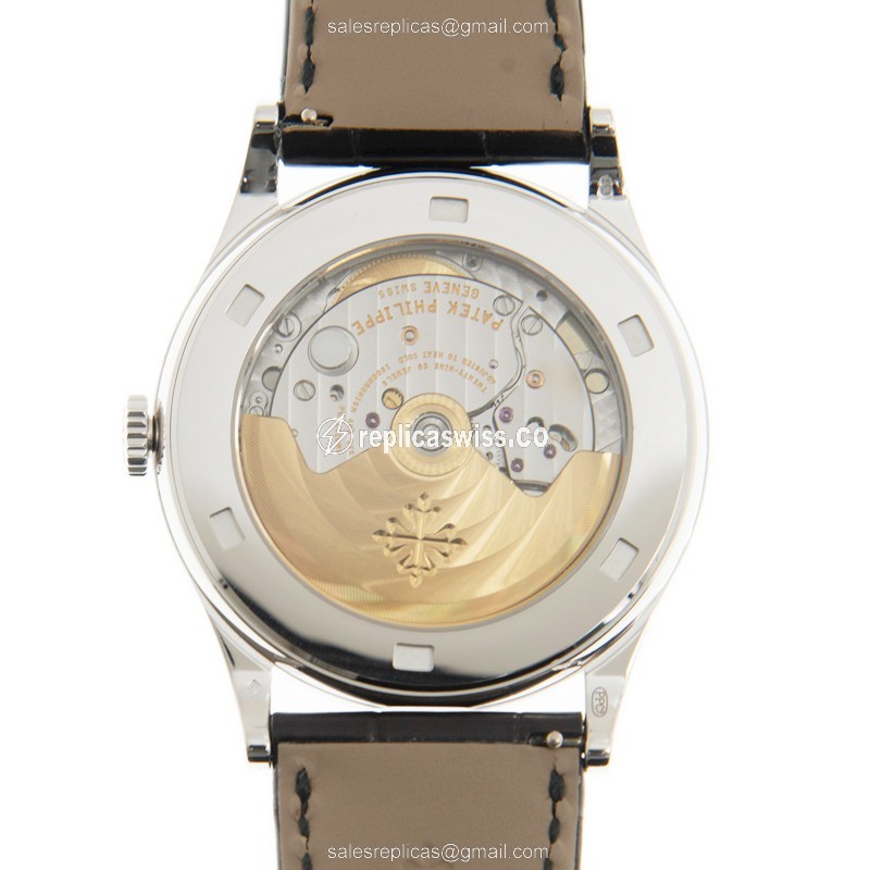 Patek Philippe 5297G-001 CALATRAVA Automatic 18kt White Gold & Diamond