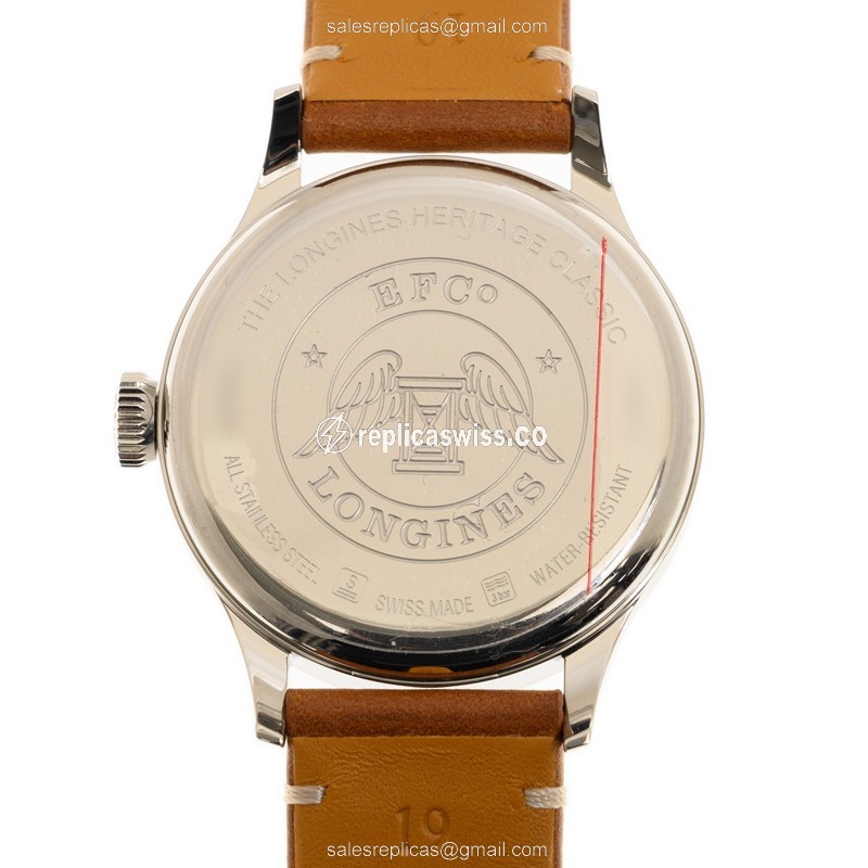 Longines L2.828.4.53.2 HERITAGE Automatic Stainless Steel