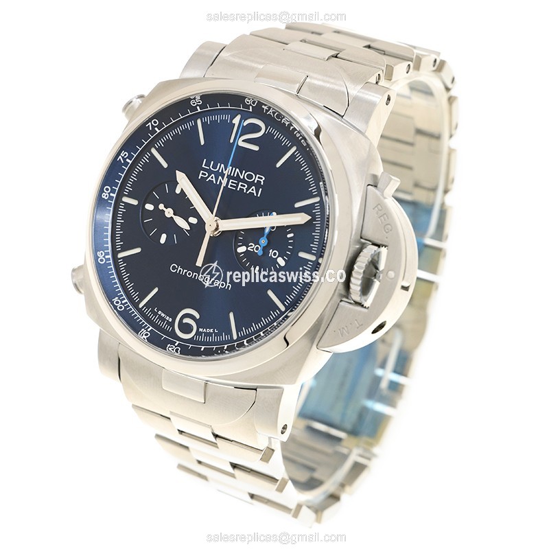 Panerai PAM01110 LUMINOR CHRONO Automatic Stainless Steel