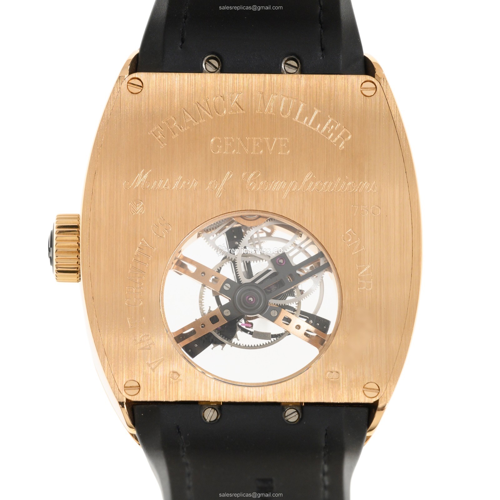 Franck Muller V 45 T GRAVITY CS (5N.NR) GRAVITY Manual Wind 18kt Rose Gold