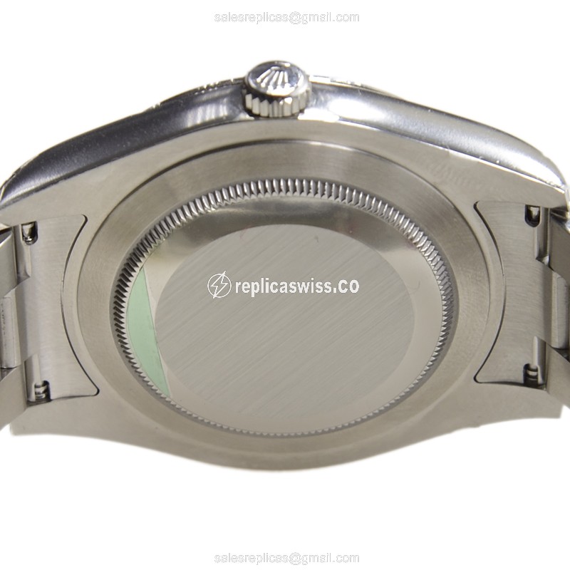 Rolex 116334 DATEJUST Automatic 18kt White Gold & Steel