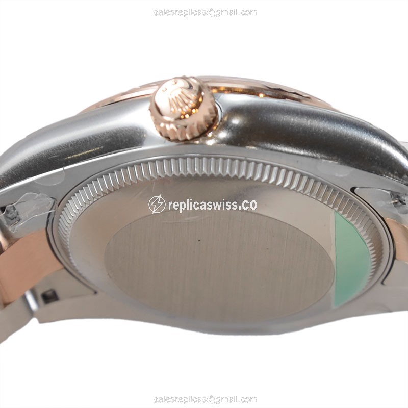 Rolex 178271WTMOPRN LADY DATEJUST Automatic 18kt Rose Gold & Steel