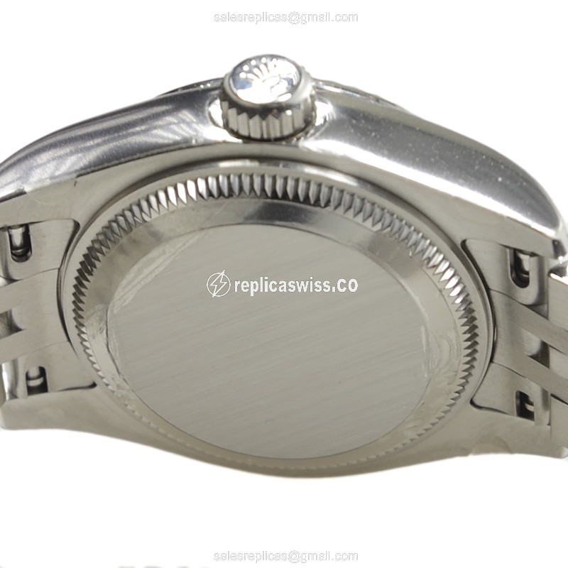 Rolex 179174BL LADY DATEJUST Automatic 18kt White Gold & Steel