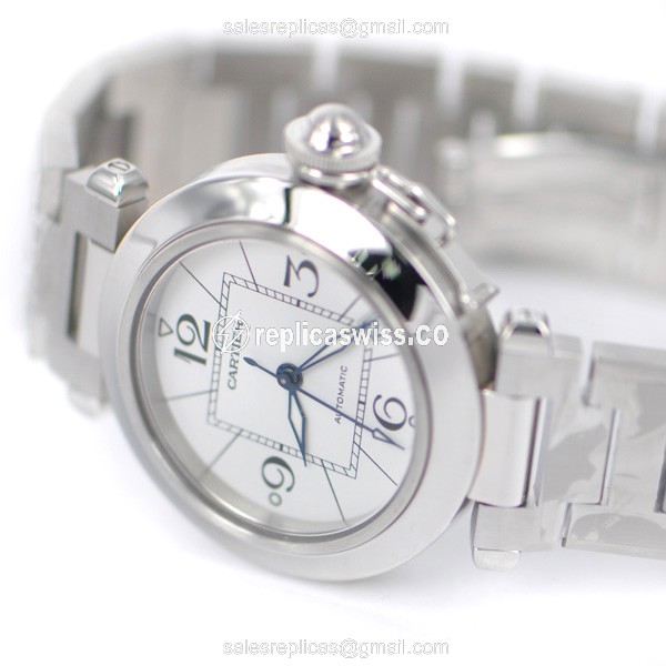 Cartier W31074M7 PASHA DE CARTIER Automatic Stainless Steel
